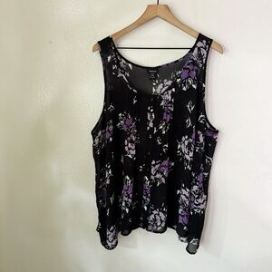 Torrid | Floral Tulip Back Tank